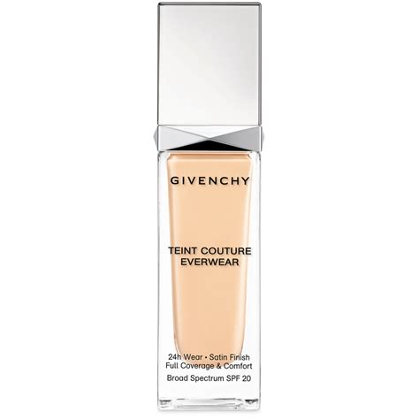 givenchy teint couture foundation porcelain|givenchy teint couture everwear foundation.